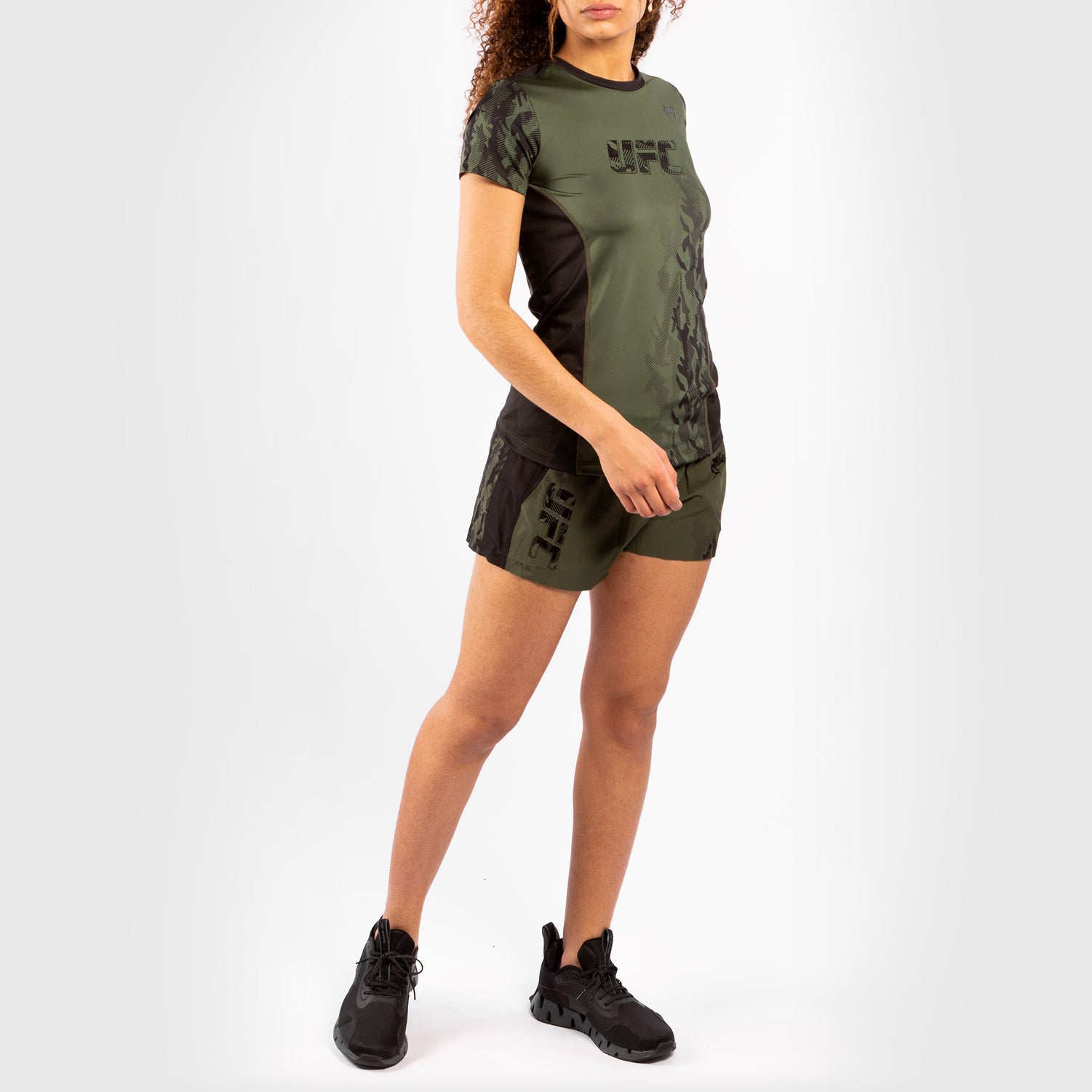 venum-ufc-authentic-fight-week-damen-performance-t-shirt-kurzarm-khaki image 8
