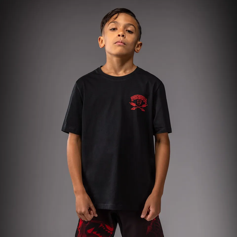 venum-wolf-atak-kinder-t-shirt-schwarz-rot image 1