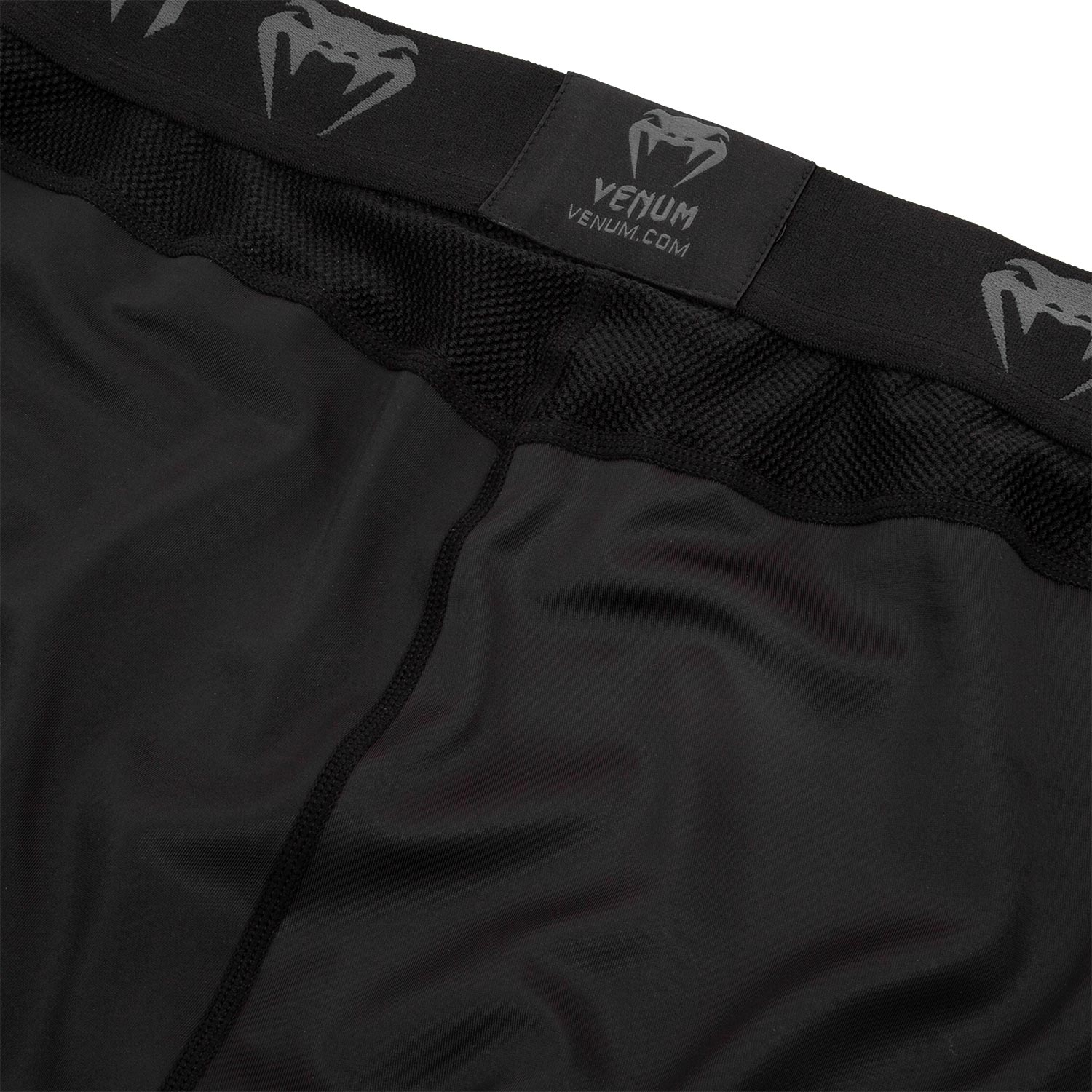 venum-logos-kompressionshose-schwarz-schwarz image 6