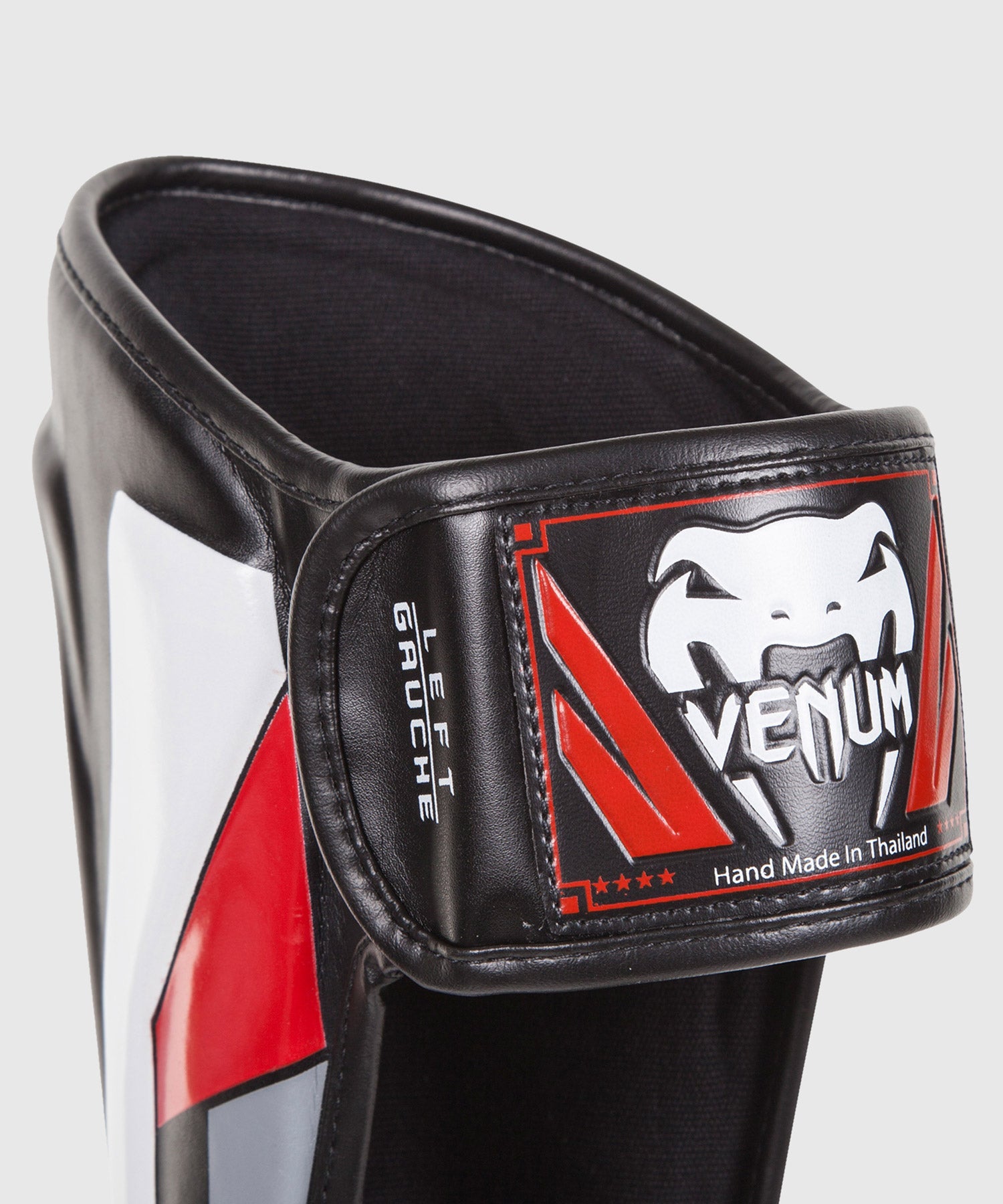 venum-elite-standup-schienbeinschutz-schwarz-rot-grau image 4