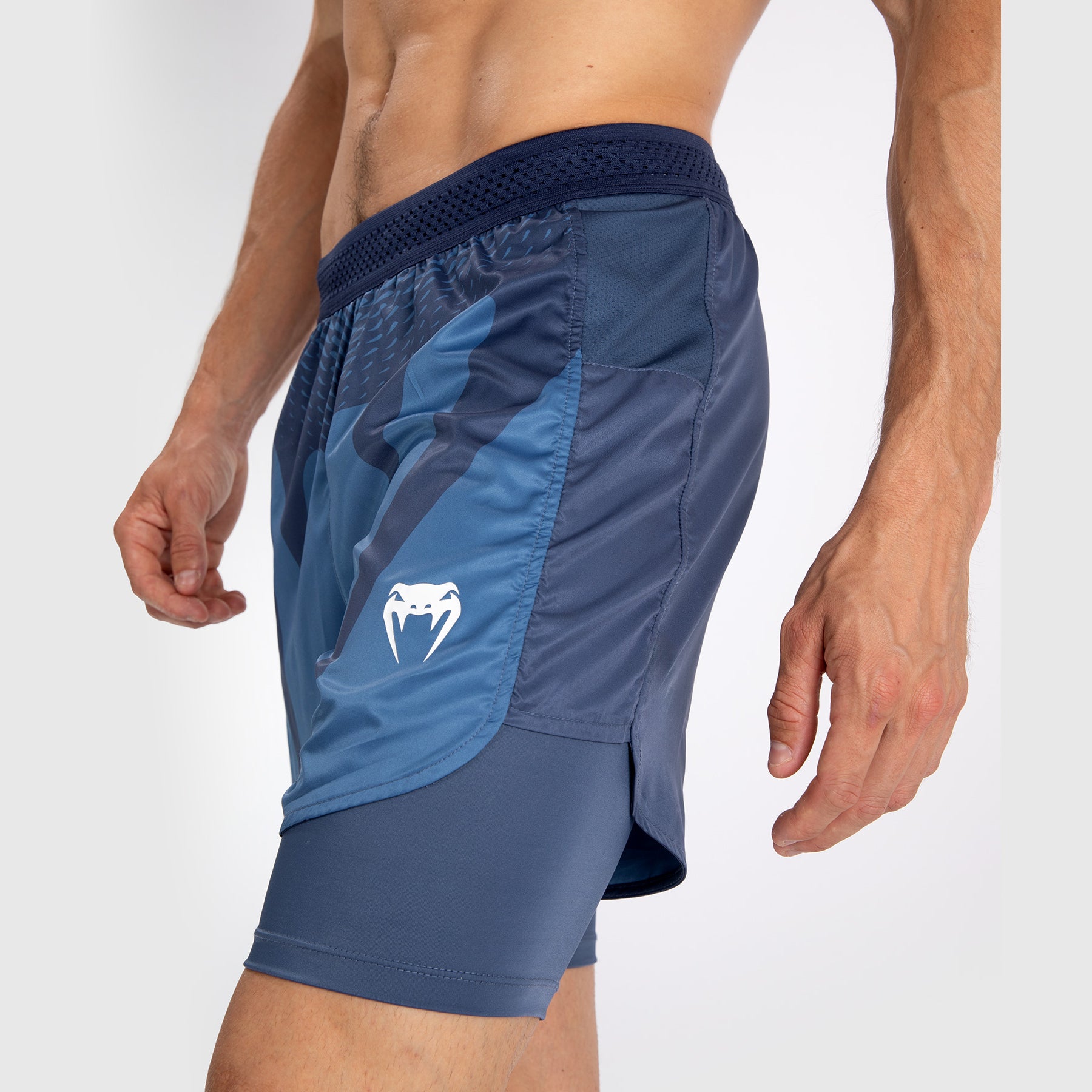 venum-attack-herren-fightshorts-marineblau image 2