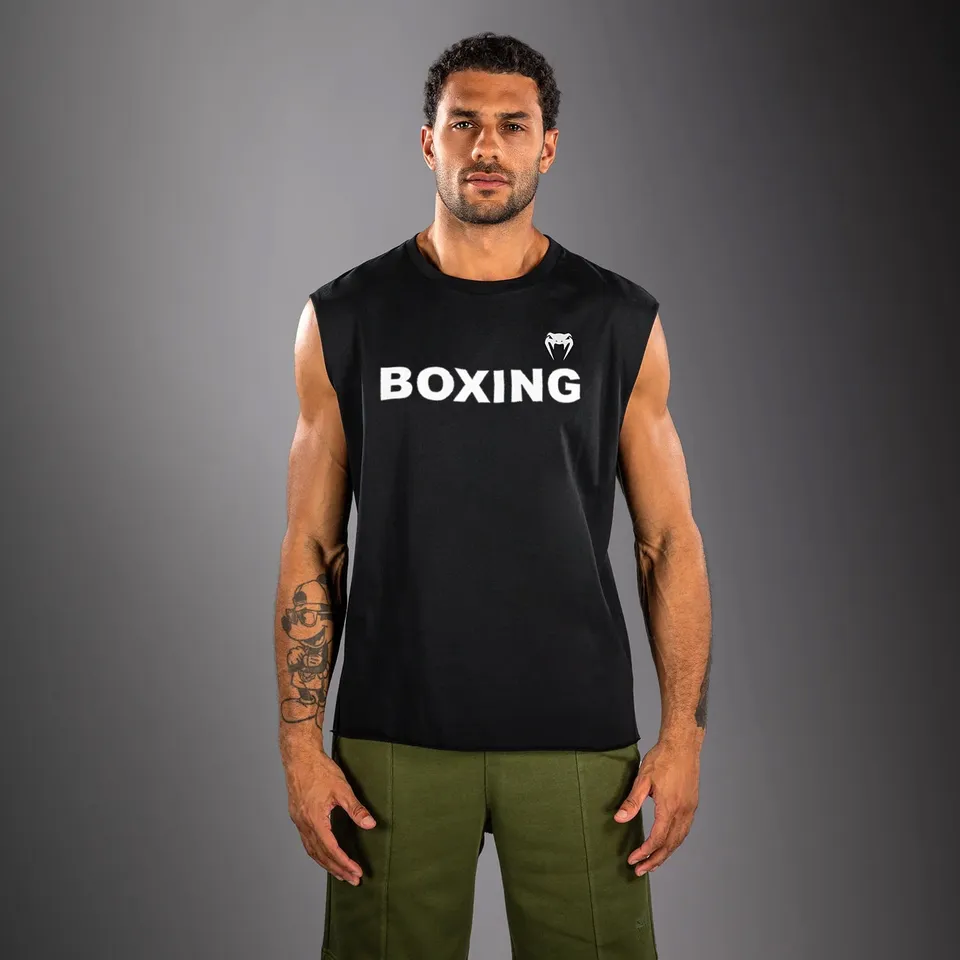 venum-boxing-vt-rmelloses-t-shirt-herren-schwarz image 1