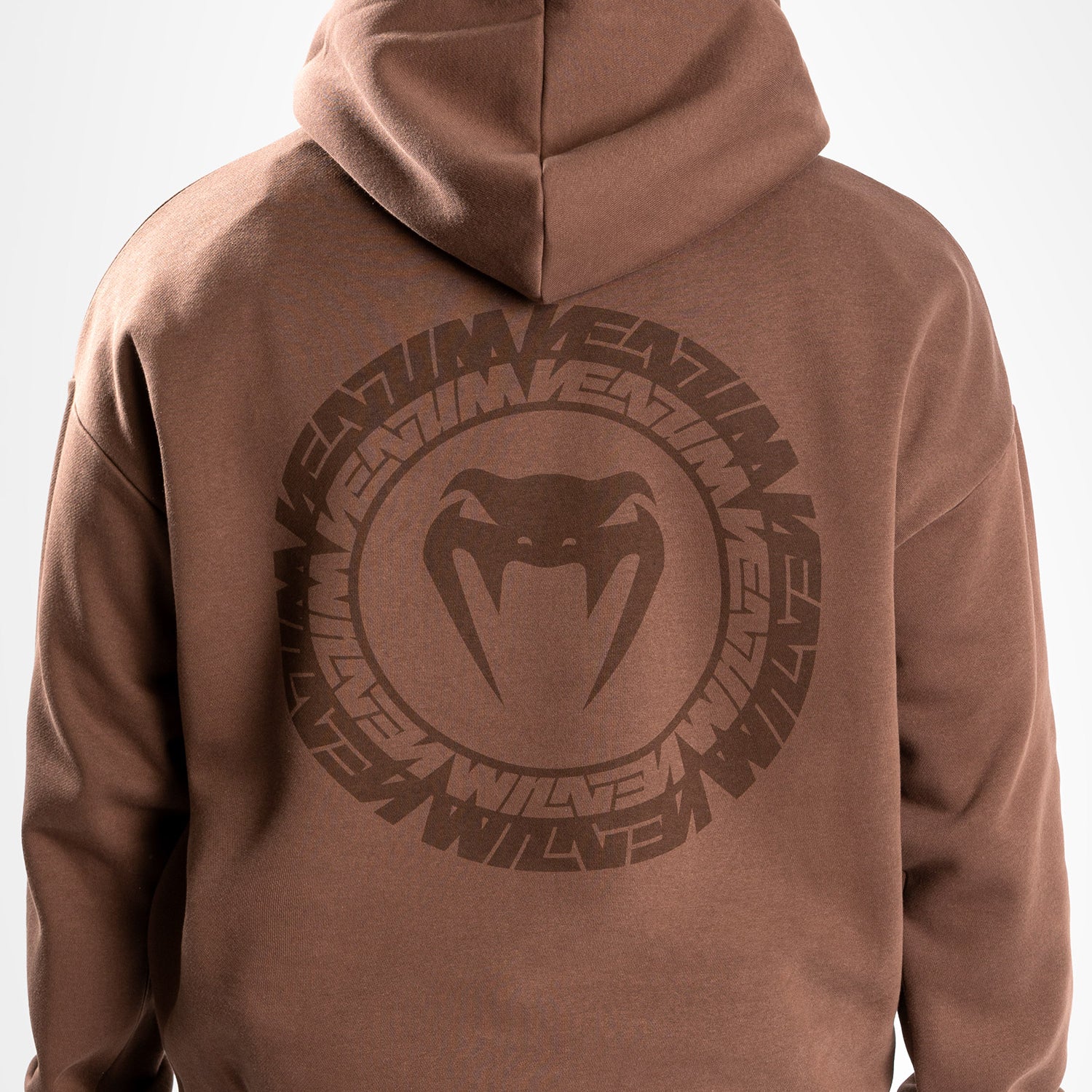 venum-vortex-xl-hoodie-mocha-braun-herren-oversize-hoodie image 2