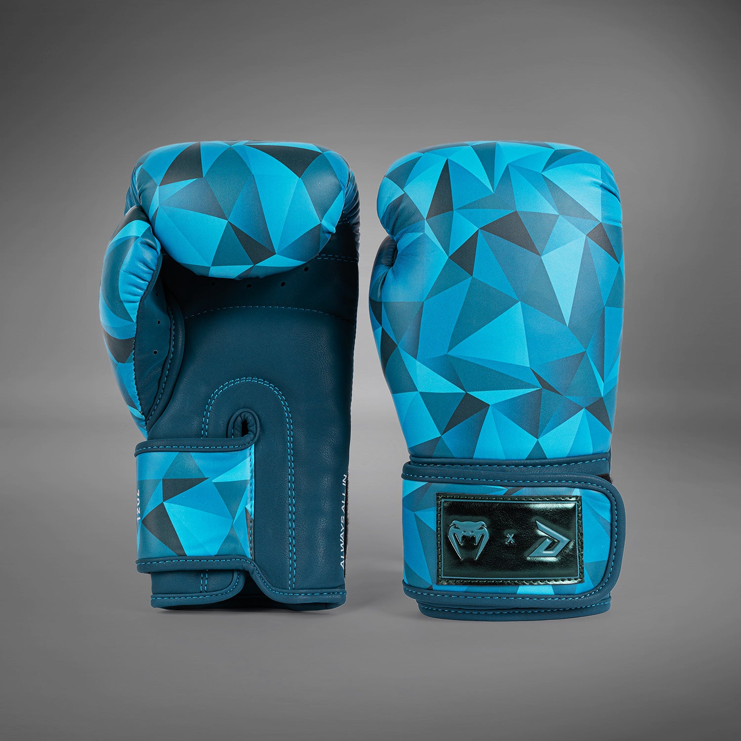 venum-x-demi-boxhandschuhe-azurblau image 2