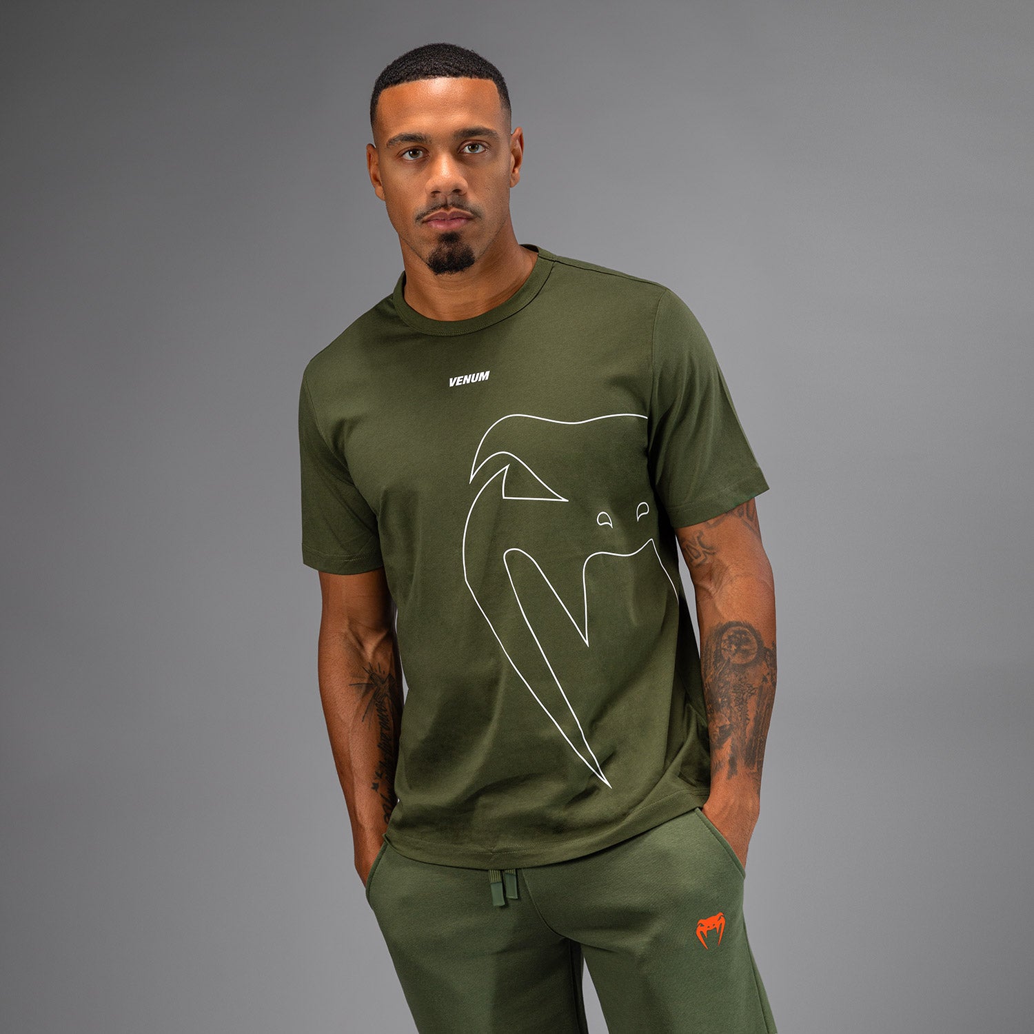 venum-giant-connect-t-shirt-herren-armeegr-n image 1