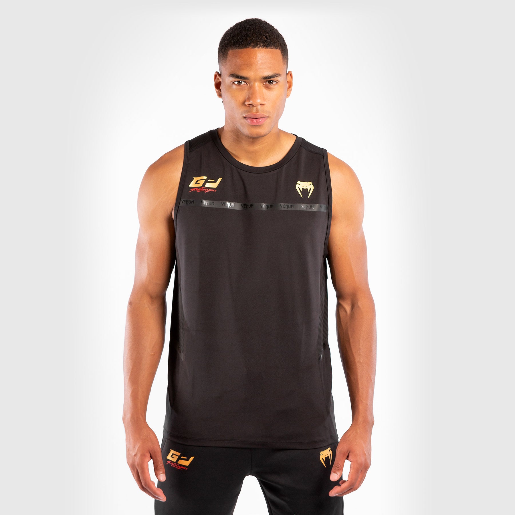 venum-petrosyan-2-0-dry-tech-tanktop-herren-schwarz-gold image 1