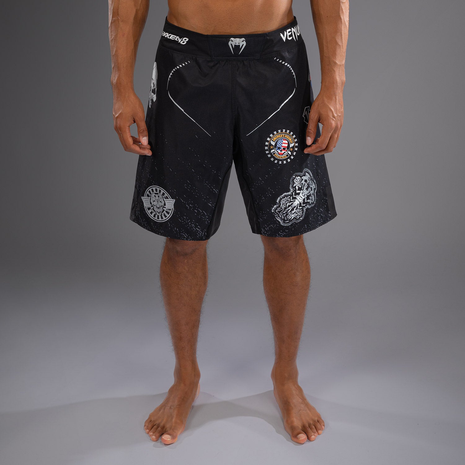 venum-x-tekken-8-paul-phoenix-fight-shorts-schwarz-herren image 1