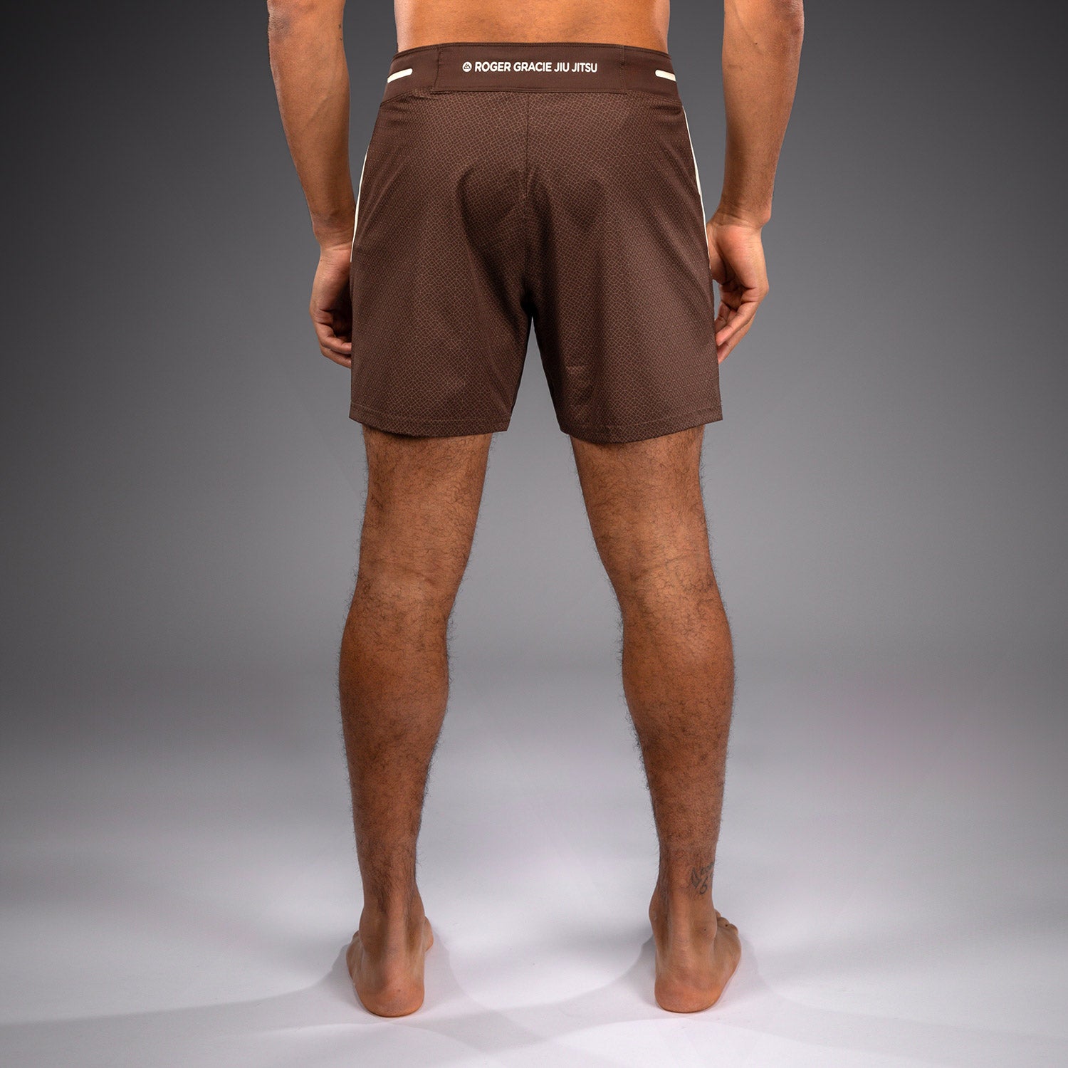 venum-x-roger-gracie-academy-fightshorts-herren-dunkelbraun image 4