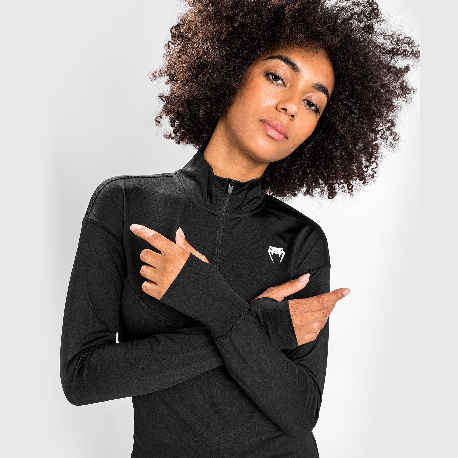 venum-essential-base-layer-top-langarm-schwarz image 4