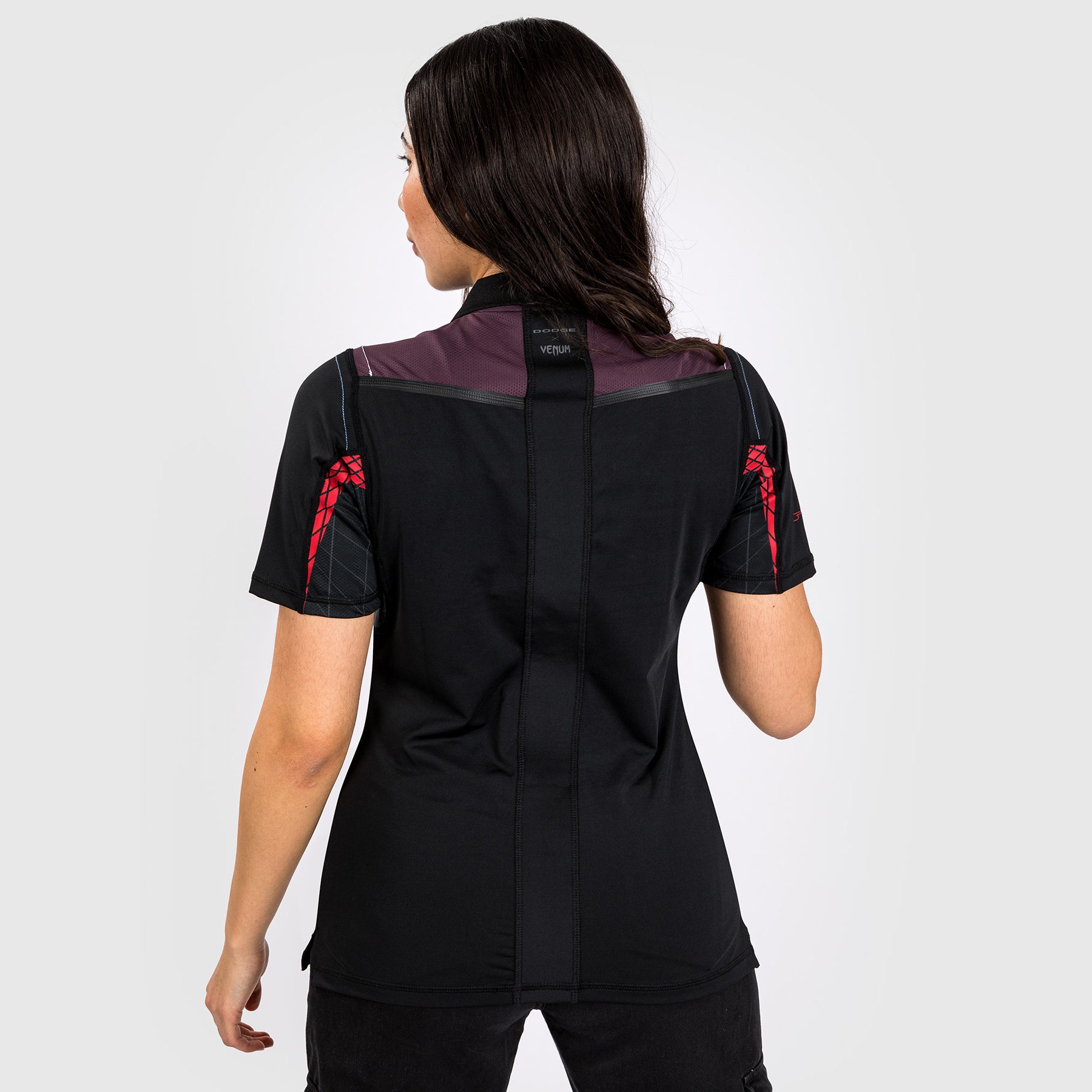 venum-x-dodge-banshee-dry-tech-polo-damen-schwarz image 2