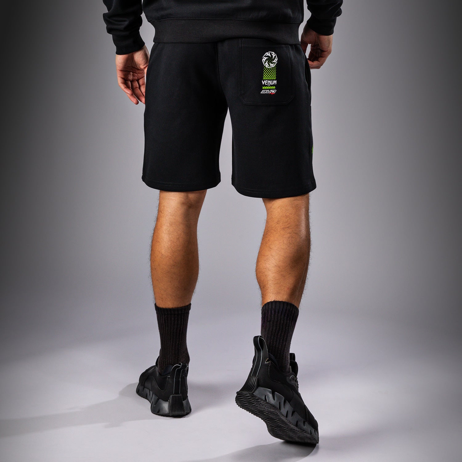 venum-x-bud-racing-baumwoll-shorts-herren-schwarz-wei-limettengr-n image 4