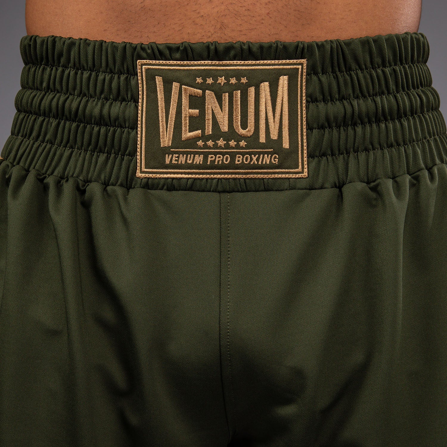 venum-classic-boxshorts-olivgr-n-sand image 4