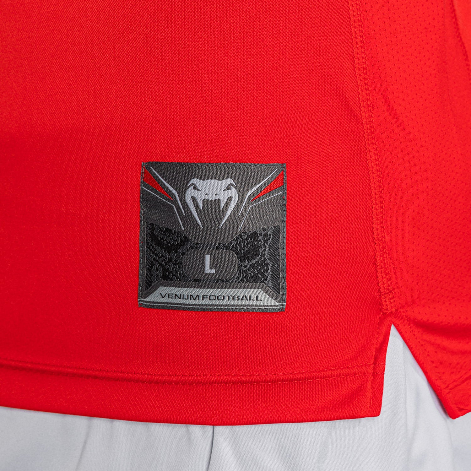 venum-lineup-kompressionsshirt-kurzarm-herren-rot-wei image 6