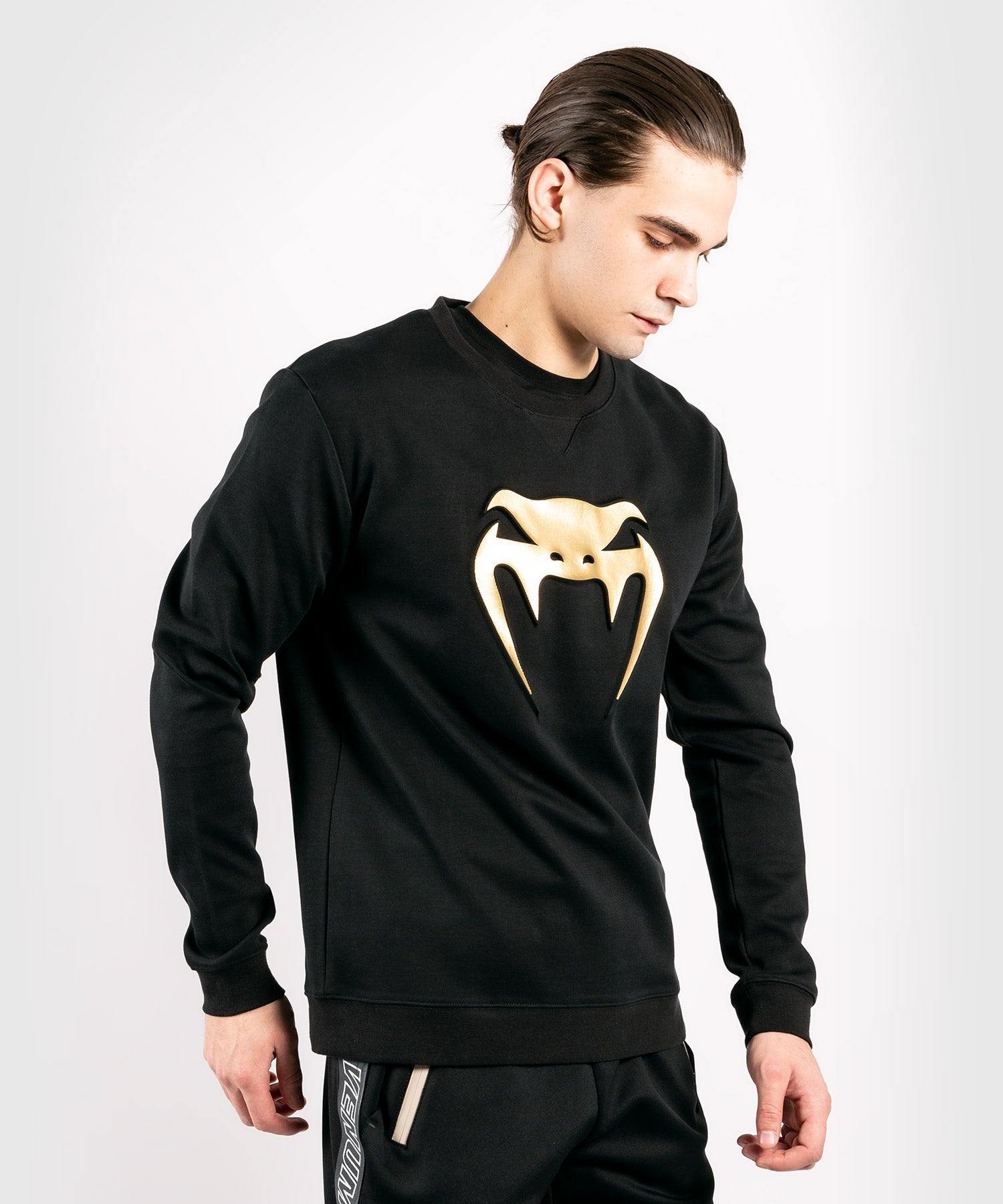 venum-classic-kapuzenpulli-schwarz-gold image 3
