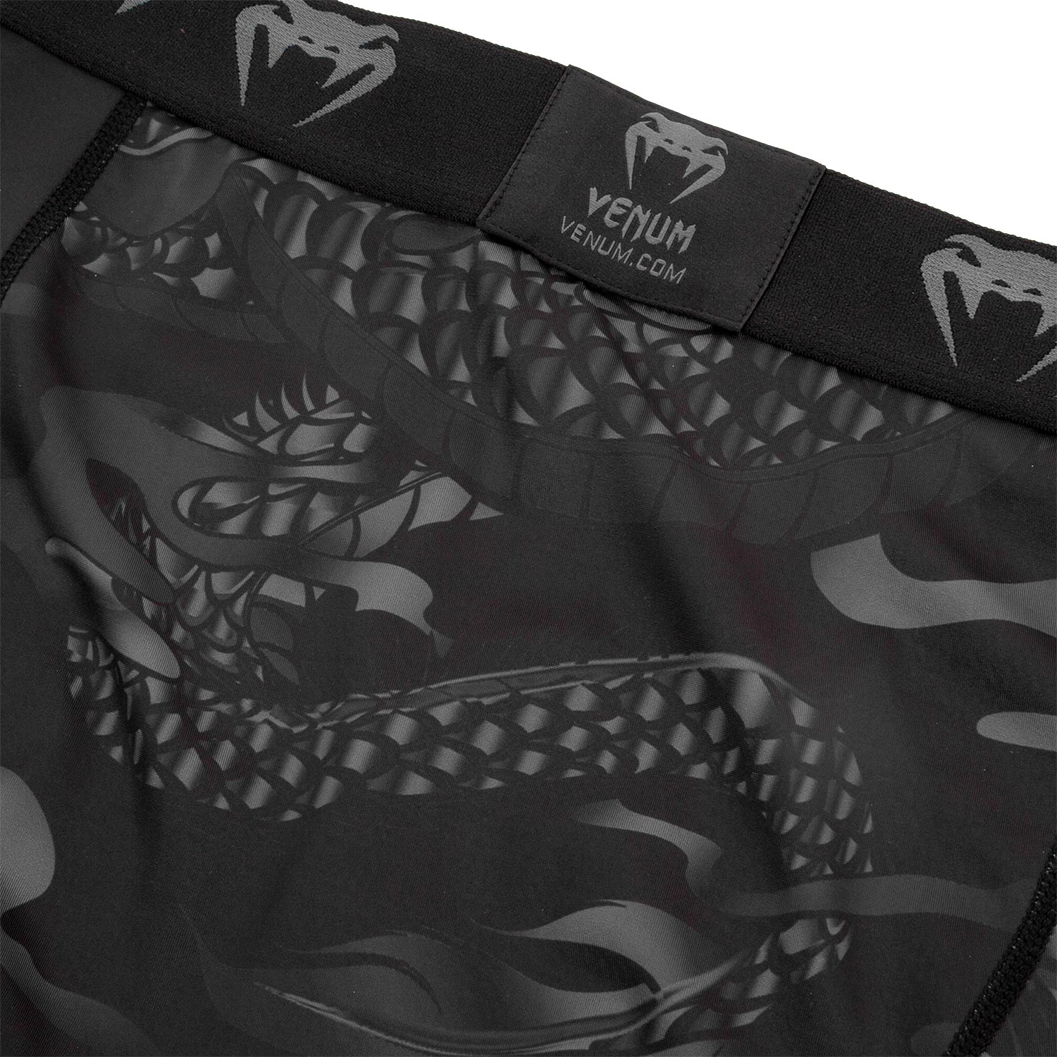 venum-dragon-s-flight-kompressionshose-schwarz-schwarz image 6