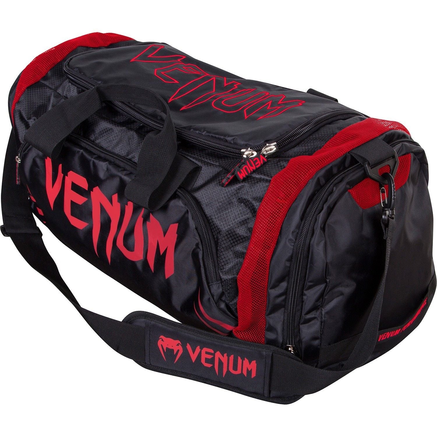 venum-trainer-lite-sporttasche-leicht-schwarz-rot image 1