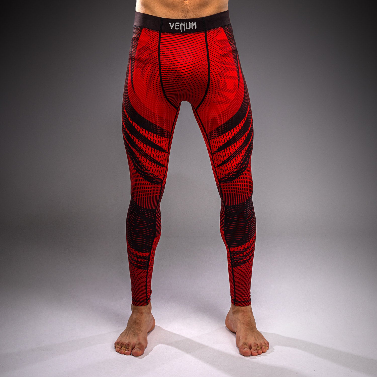 venum-galactic-3-0-spats-herren-kompressionstights-rot-silber image 1