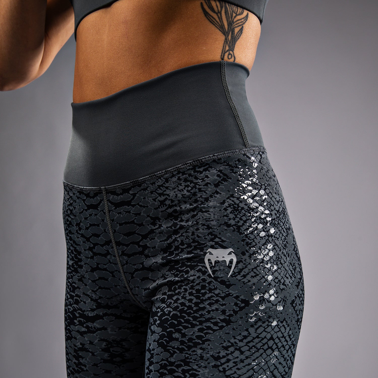 venum-amazonia-damen-leggings-dunkelgrau image 5