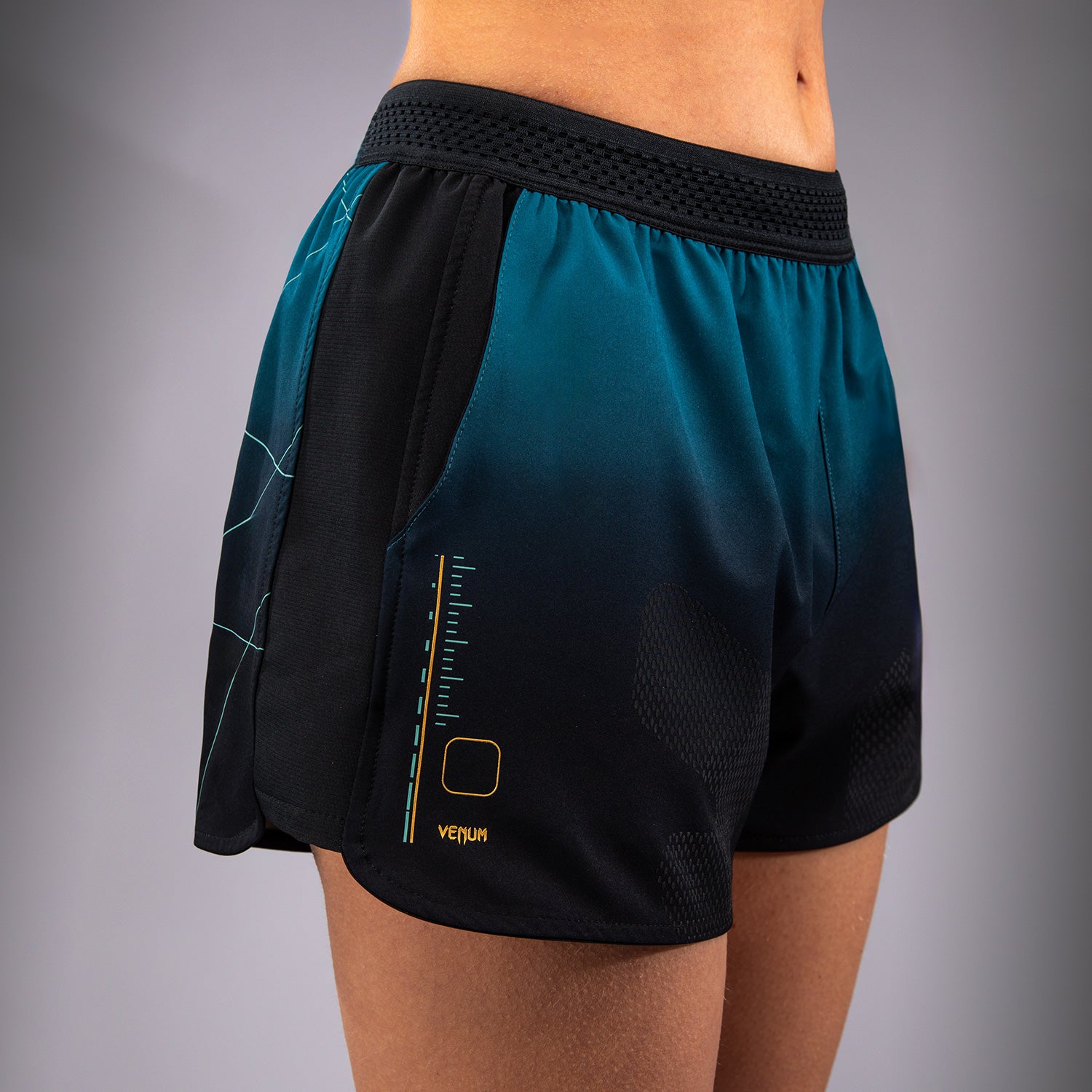venum-tactical-xt-trainingsshorts-f-r-frauen-schwarz-waldgr-n image 6