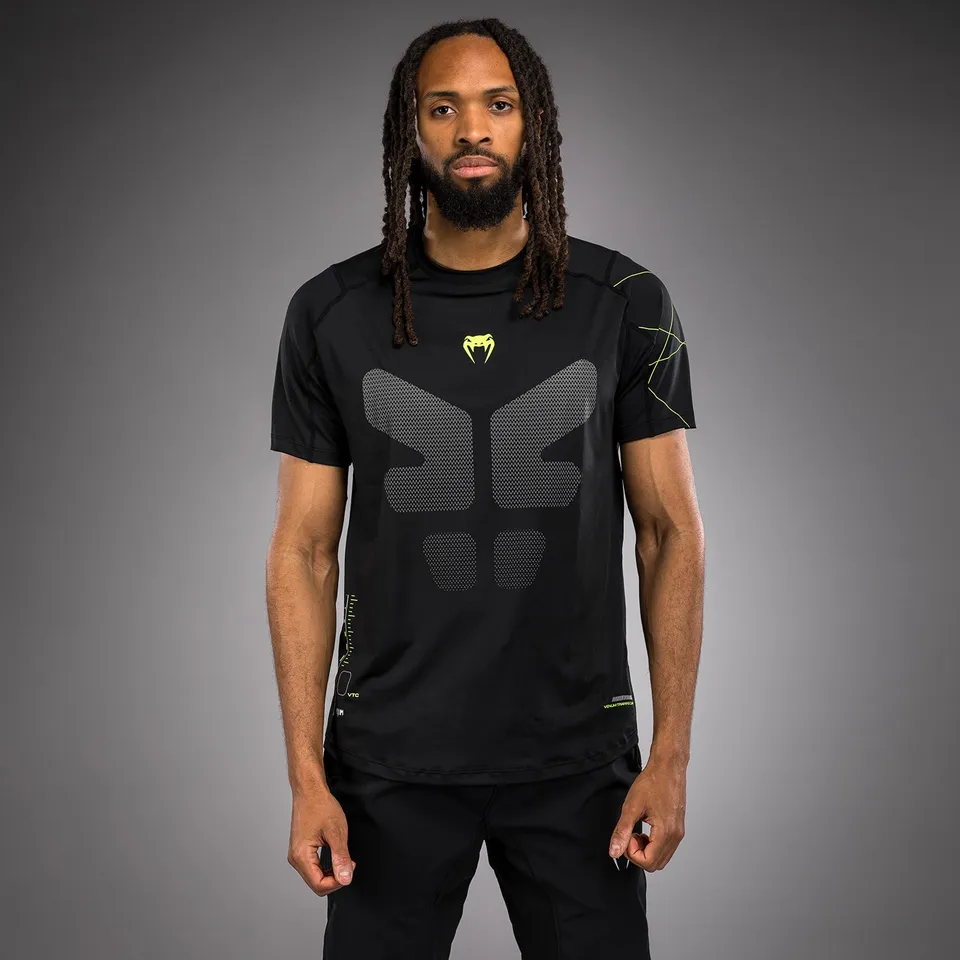 venum-training-camp-4-0-dry-tech-t-shirt-herren-schwarz-neongr-n image 1
