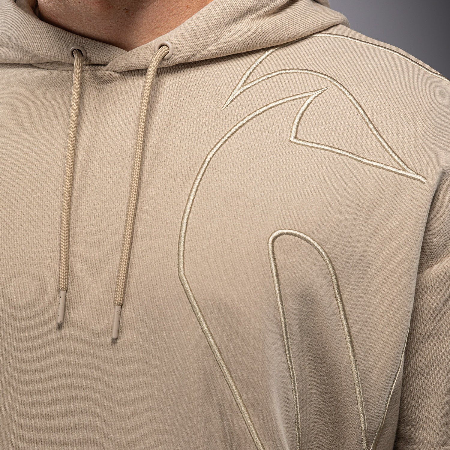 venum-giant-3d-kapuzenpullover-hoodie-hellbeige image 6