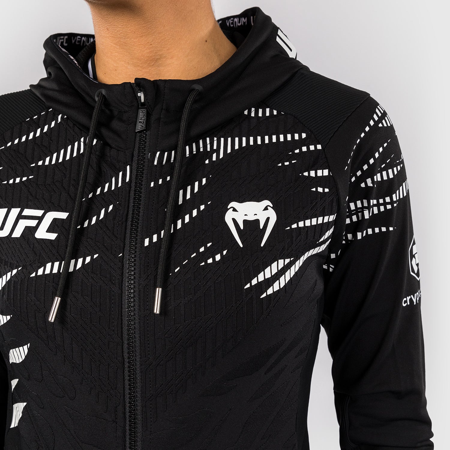 venum-ufc-fusion-authentic-fight-night-walkout-hoodie-damen-schwarz-personalized image 6