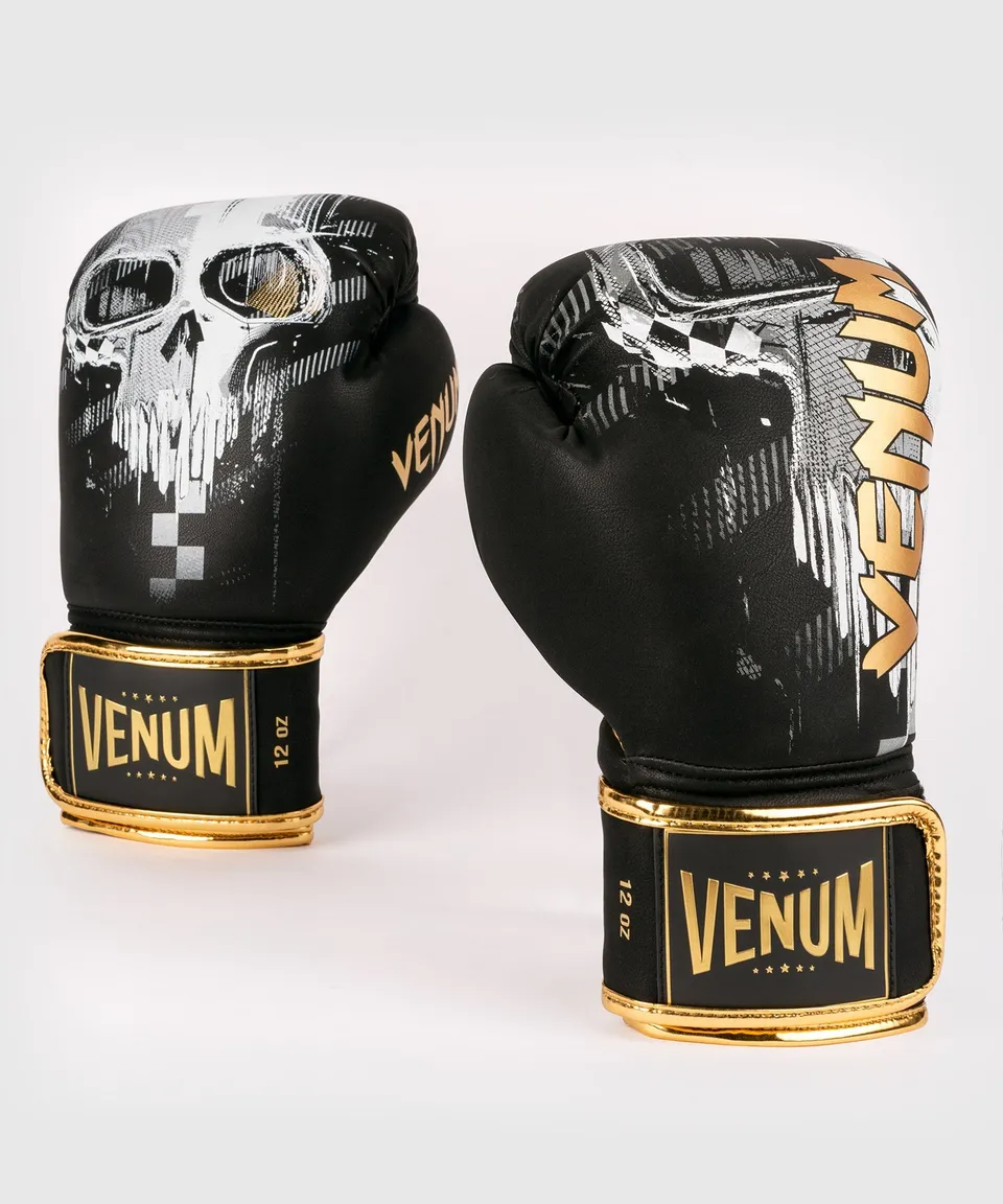 venum-skull-boxhandschuhe-schwarz image 1