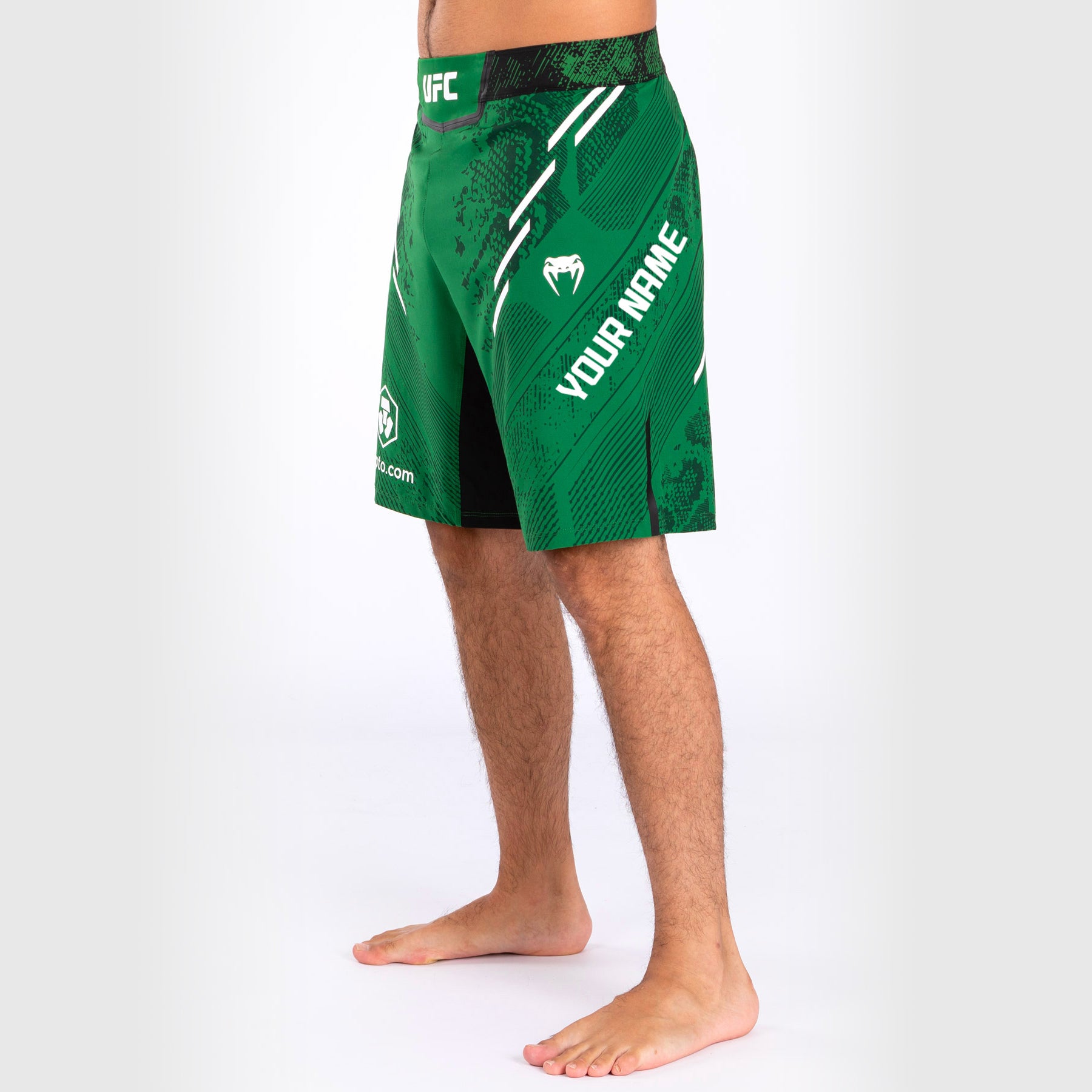 ufc-adrenaline-by-venum-authentic-fight-night-kampfshorts-herren-long-fit-gelb image 6