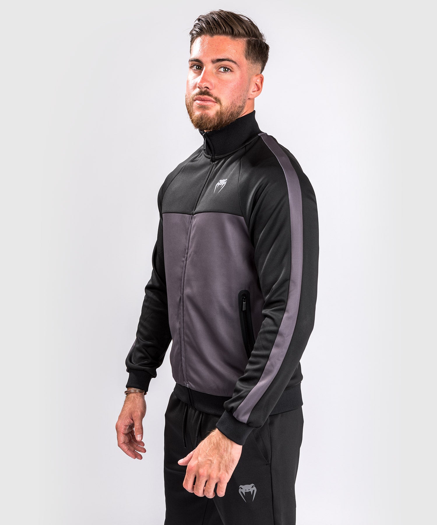 venum-club-evo-jacke-schwarz-grau image 3