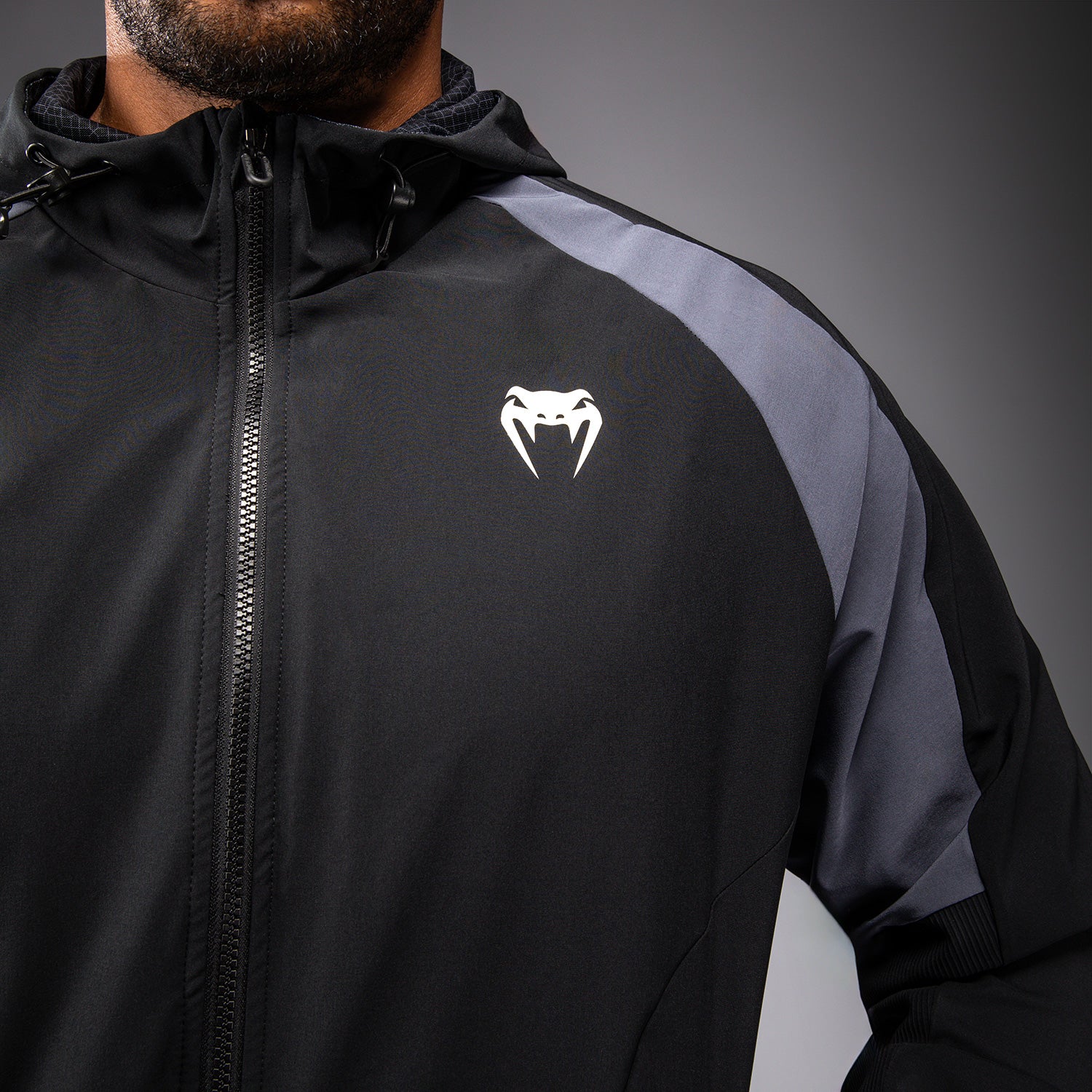 venum-x-roger-gracie-academy-trackjacke-schwarz image 8