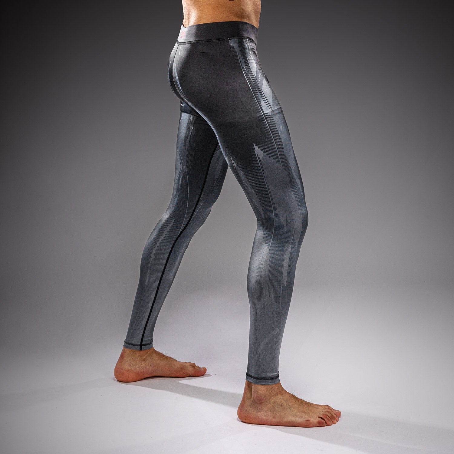 venum-demon-spats-kompressionsleggings-schwarz-grau image 2