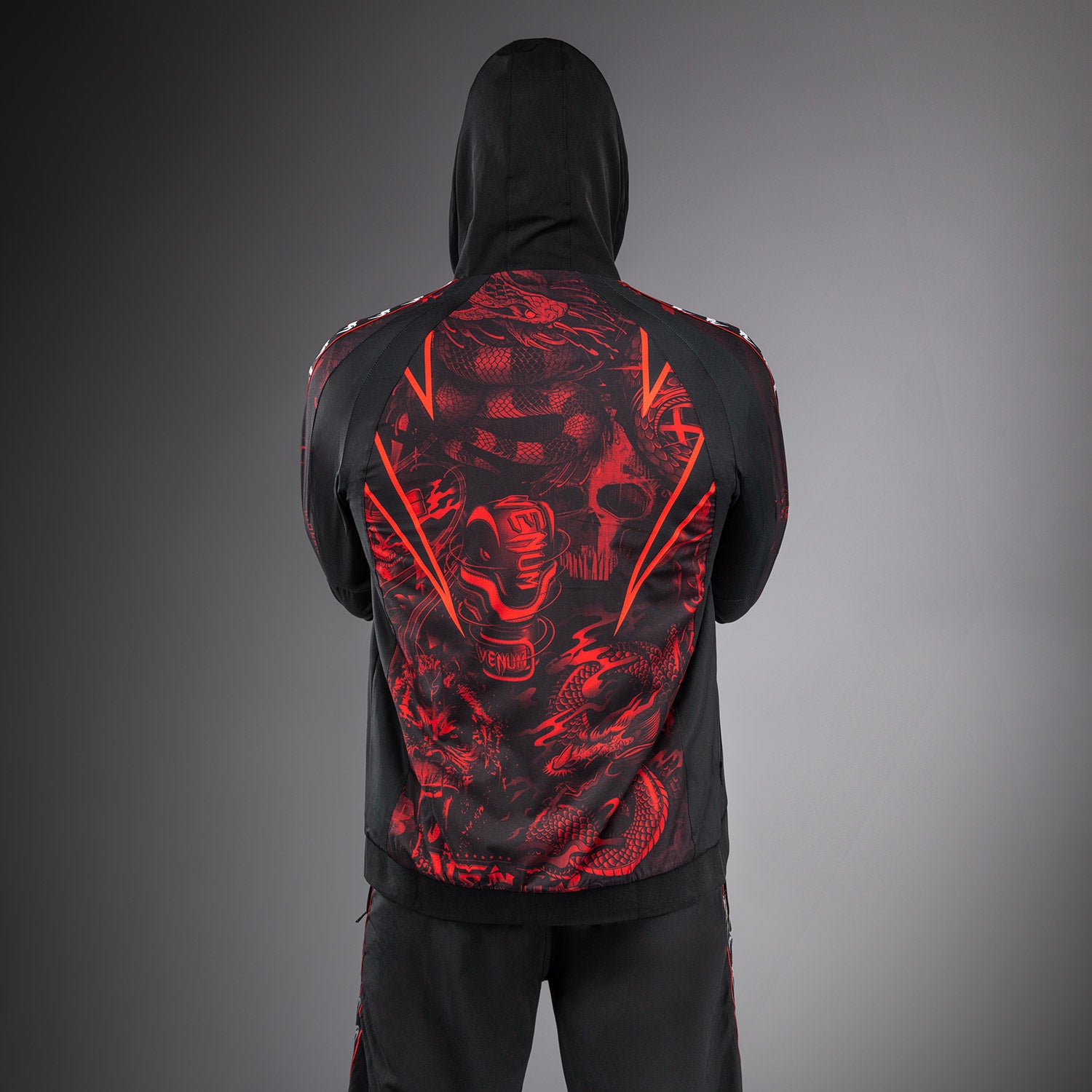 venum-20th-anniversary-trainingsjacke-schwarz-rot-herren image 6