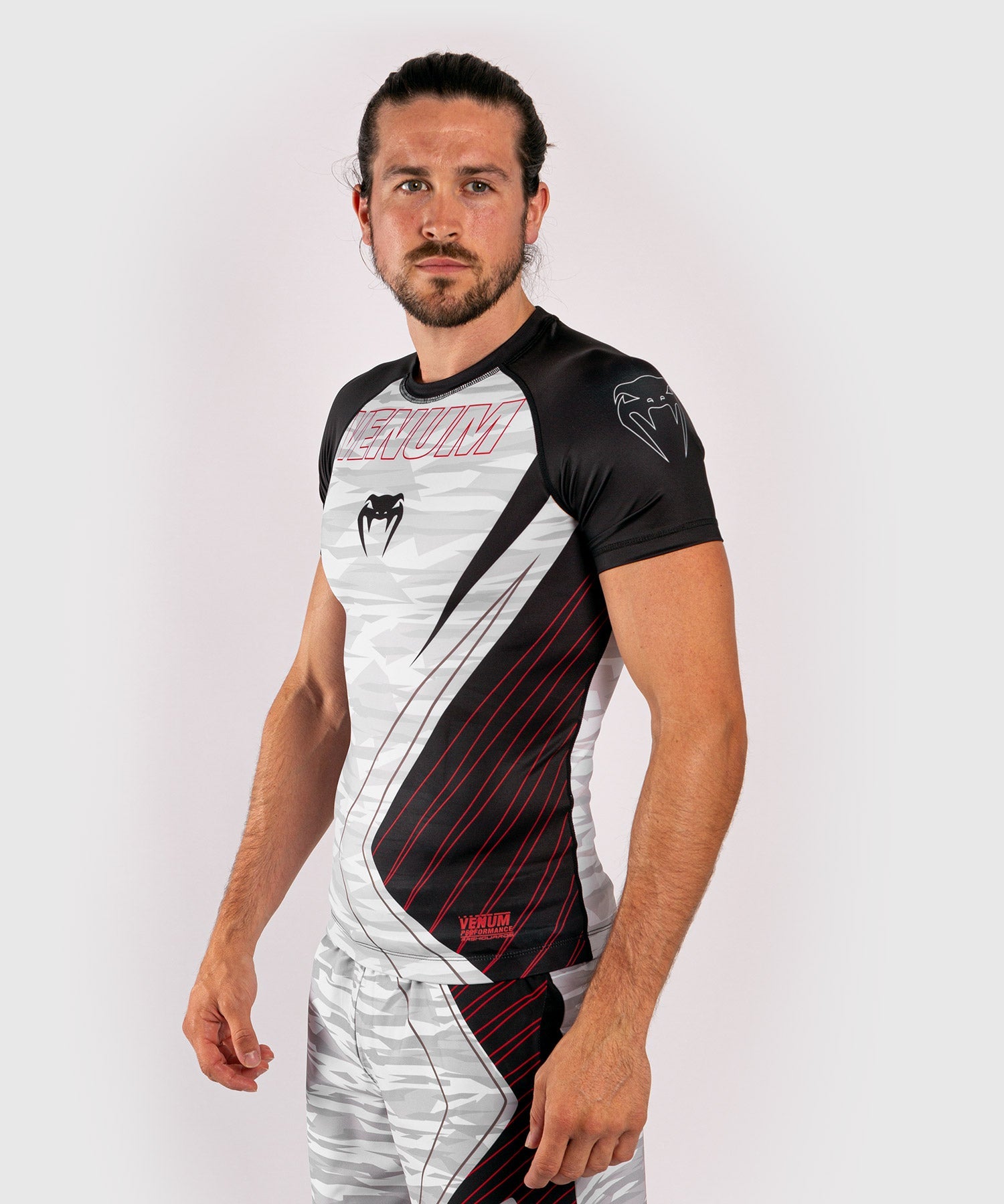 venum-contender-5-0-rashguard-kurzarm-herren-white-camo image 2