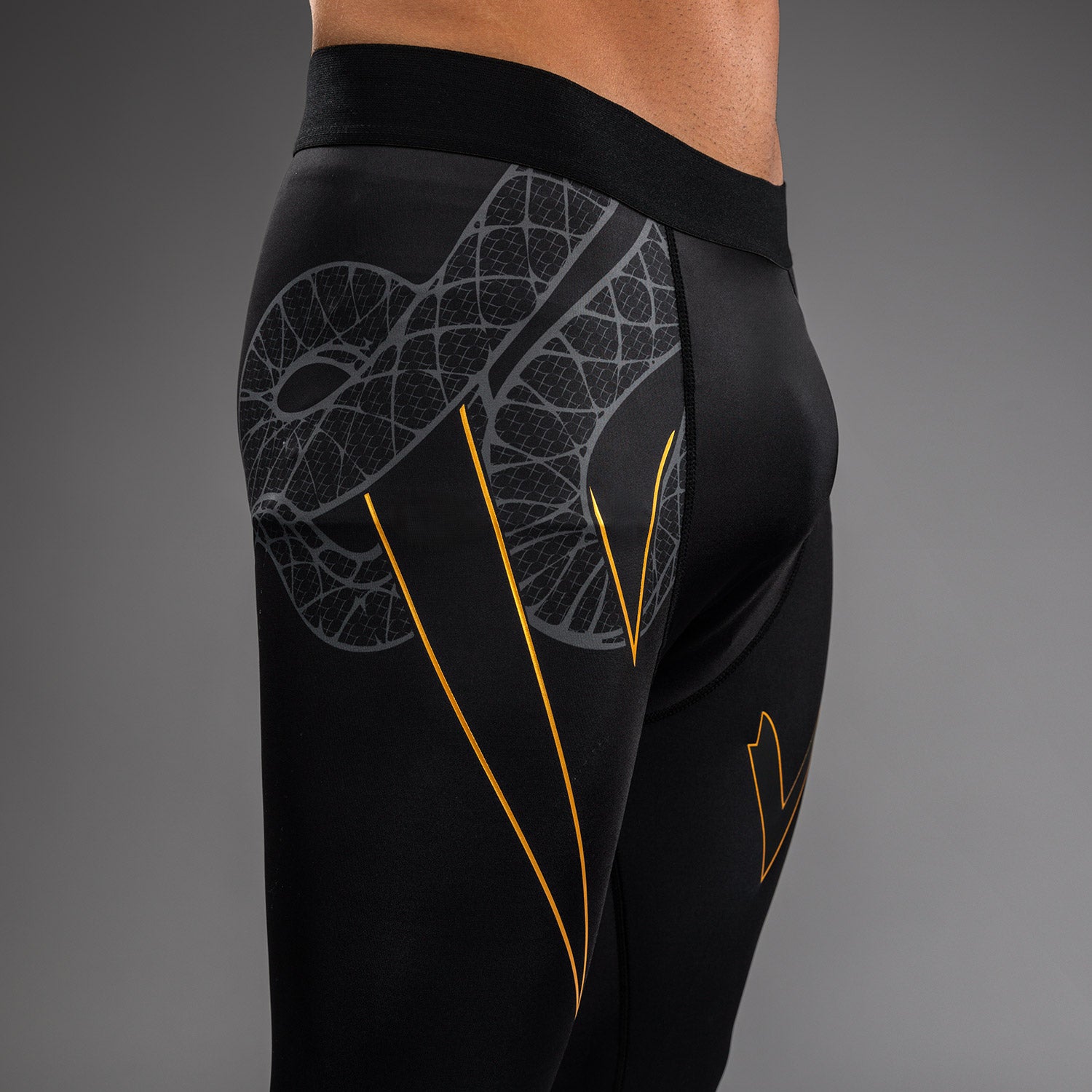 venum-serpenti-spats-schwarz-silber-gold-herren image 6