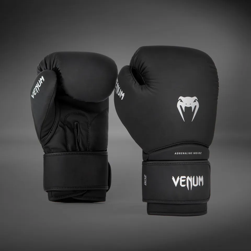 venum-contender-1-5-boxhandschuhe-schwarz-wei-semi-leder image 1