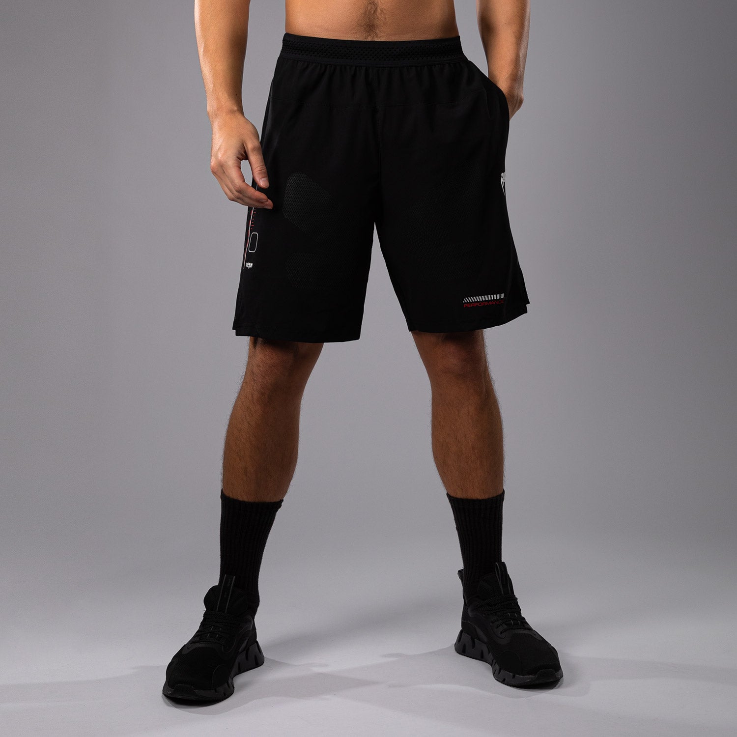 venum-tactical-xt-trainingsshorts-schwarz-feuerrot-f-r-herren image 1