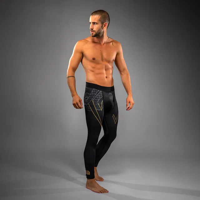 venum-serpenti-spats-schwarz-silber-gold-herren image 1