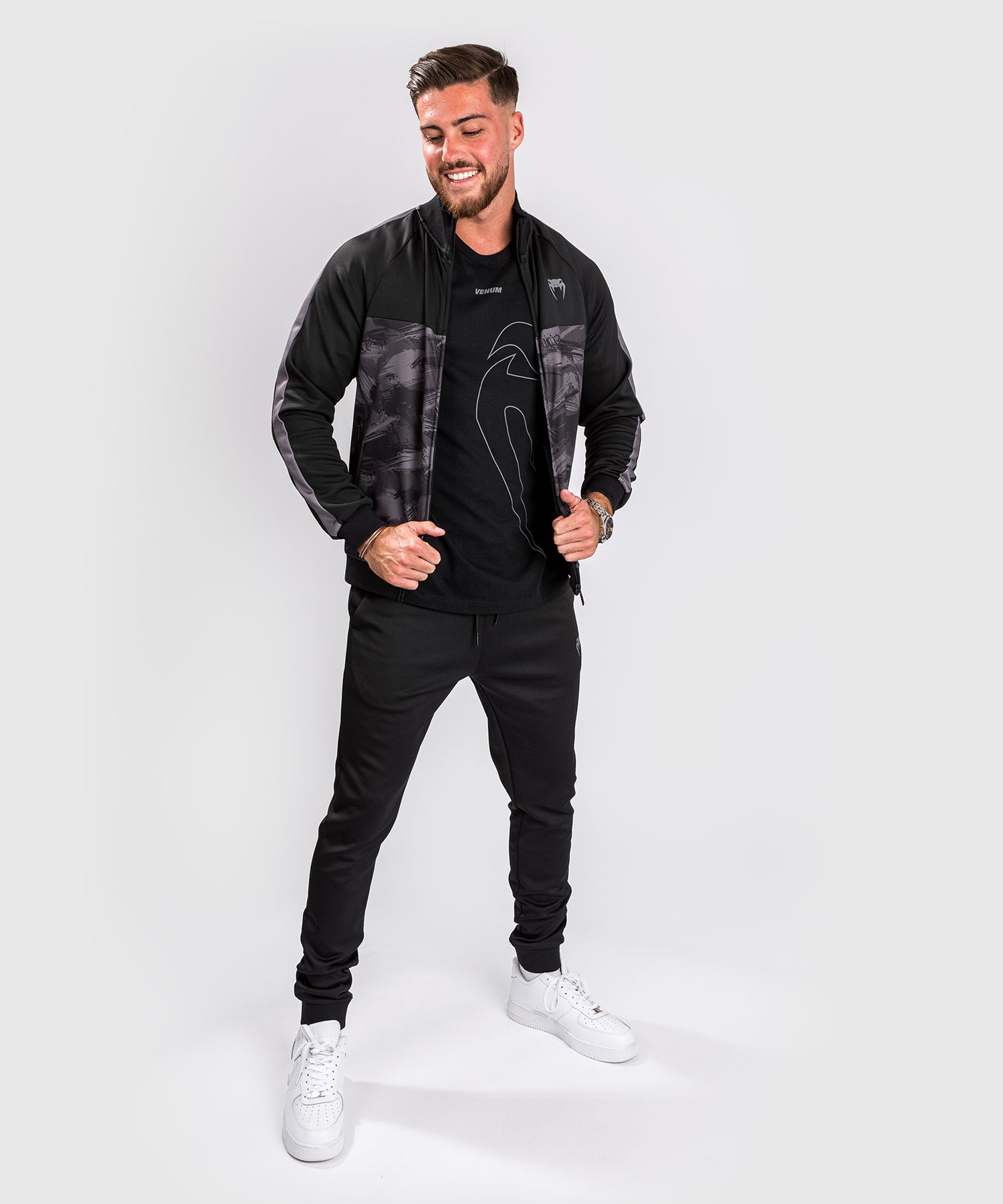venum-club-evo-jacke-schwarz-dunkel-camo image 8
