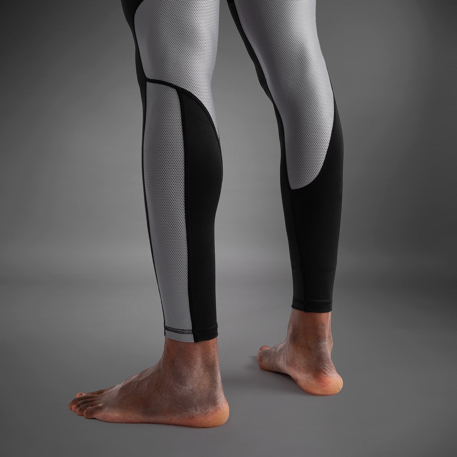 venum-tempest-herren-spats-kompressionstights-schwarz-grau image 4