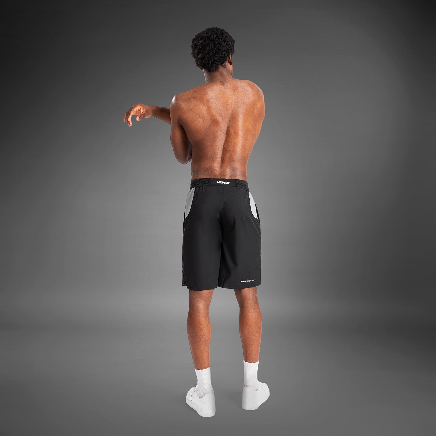 venum-tempest-herren-trainingsshorts-schwarz-grau image 8