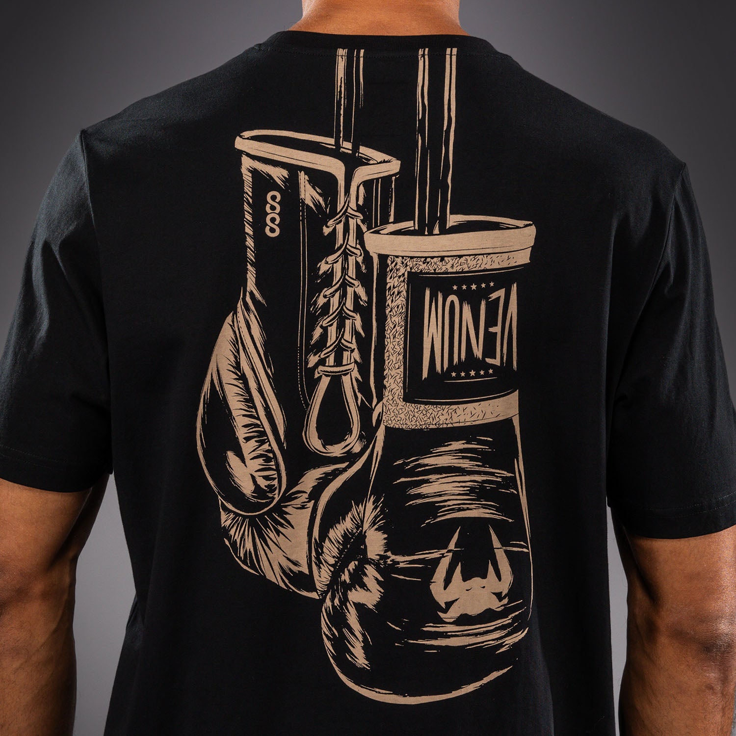 venum-fight-icon-t-shirt-baumwolle-schwarz image 5