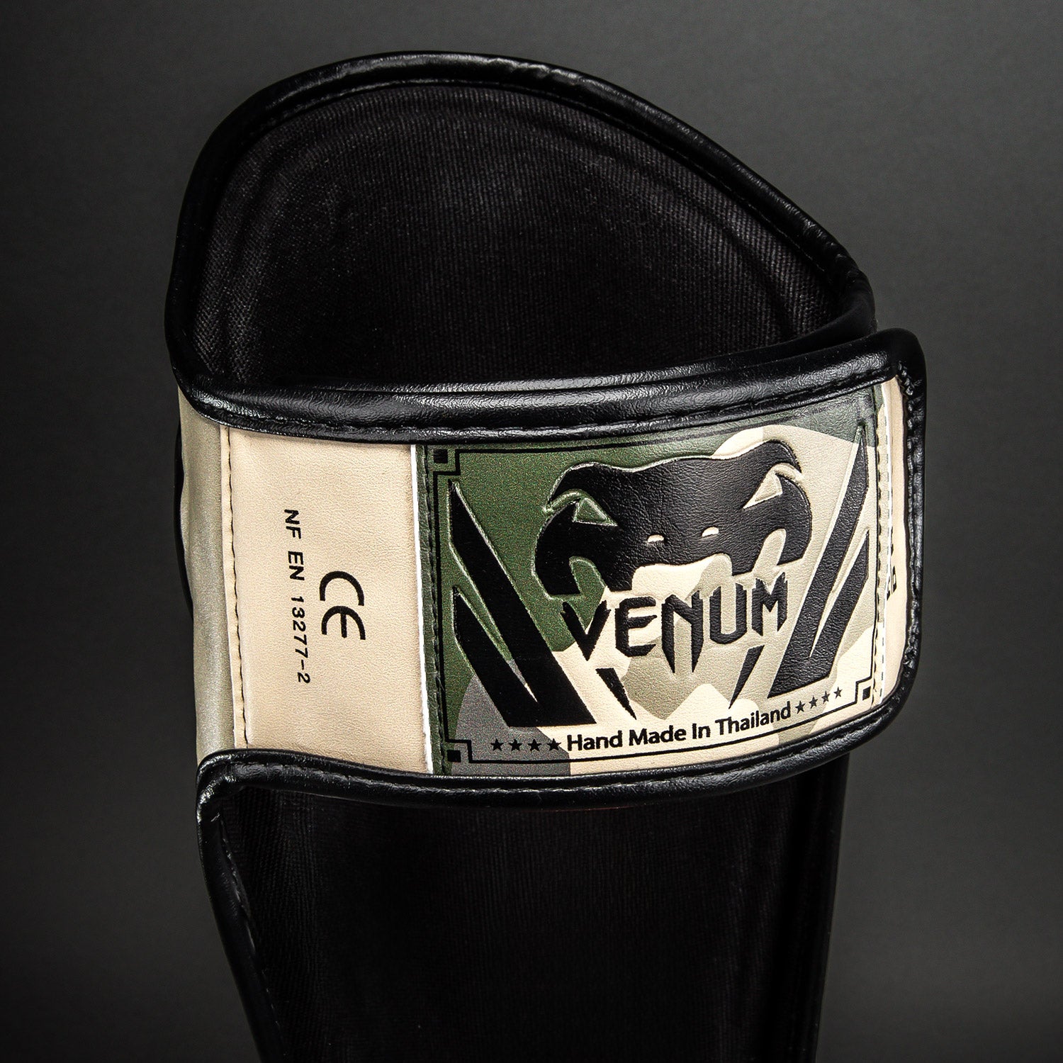 venum-elite-schienbeinschoner-khaki-cremewei image 5