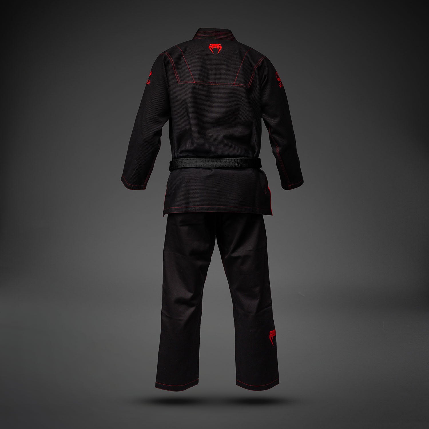 venum-x-roger-gracie-signature-bjj-gi-schwarz-rot image 2