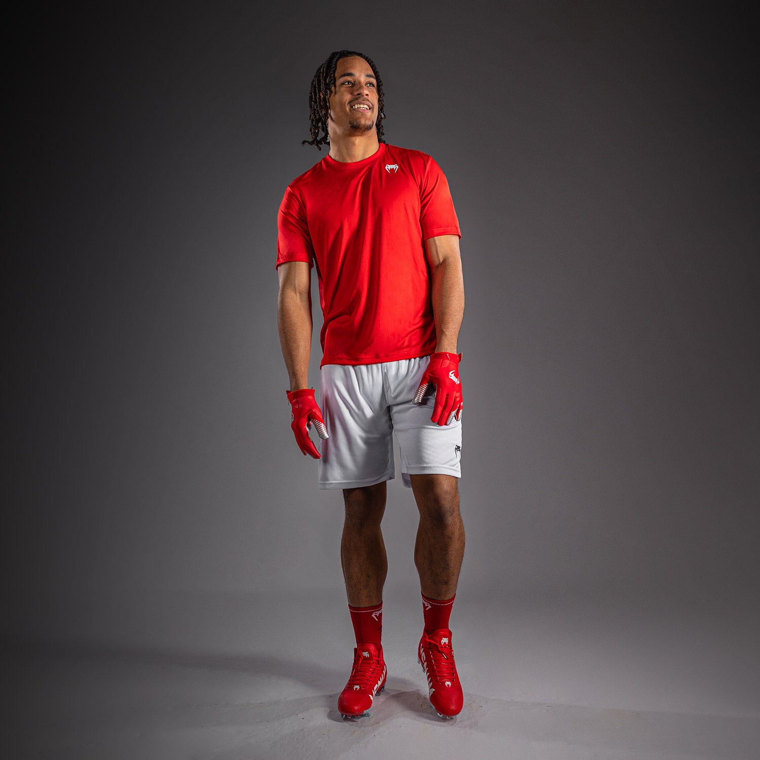 venum-lineup-performance-kurzarm-t-shirt-rot-wei-herren image 5