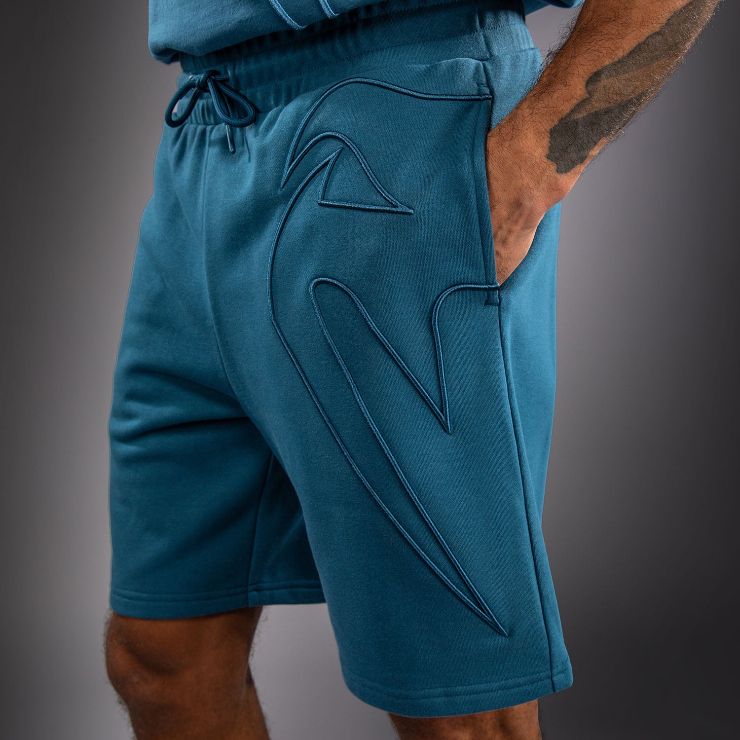 venum-giant-3d-shorts-aus-baumwolle-ozeanblau image 5