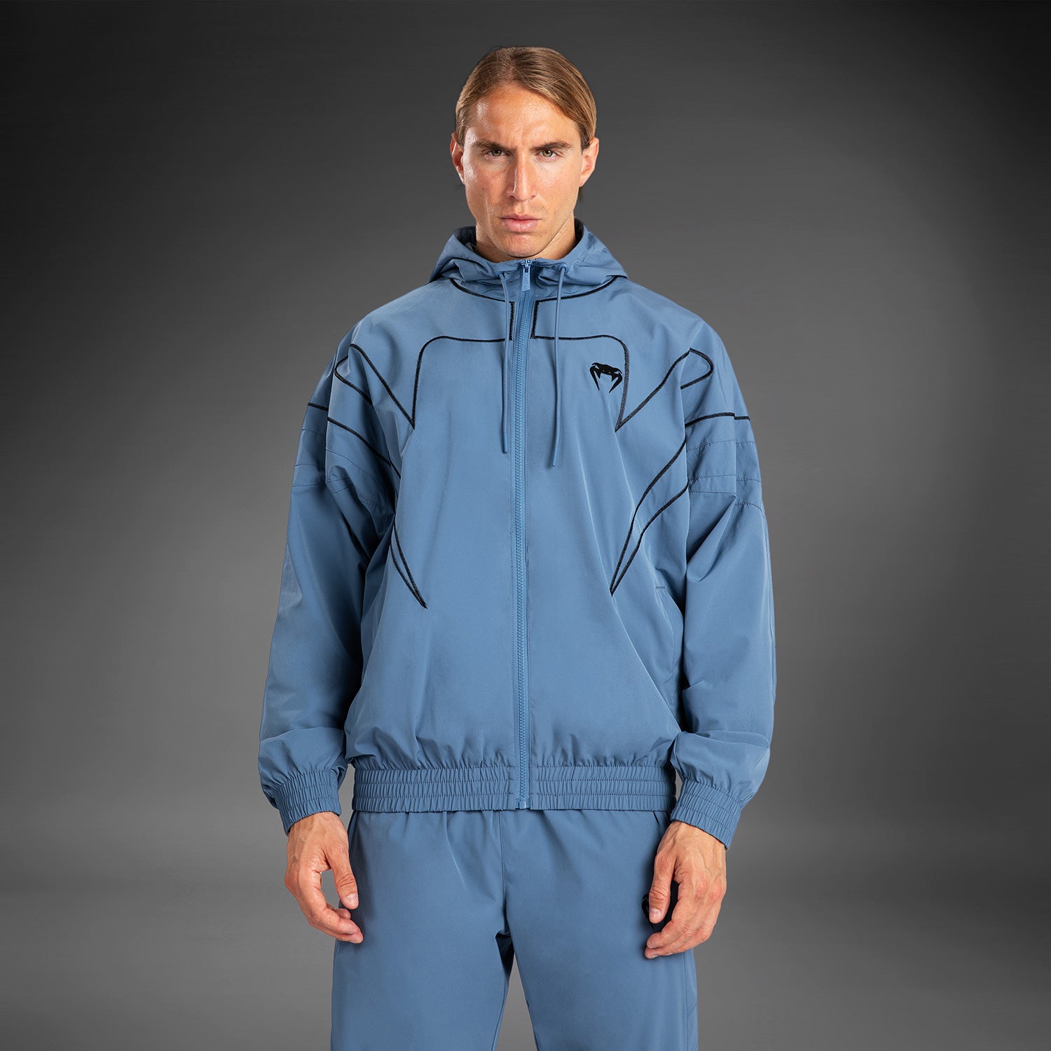venum-attack-90-trainingsanzug-jacke-herren-blau-schwarz image 5