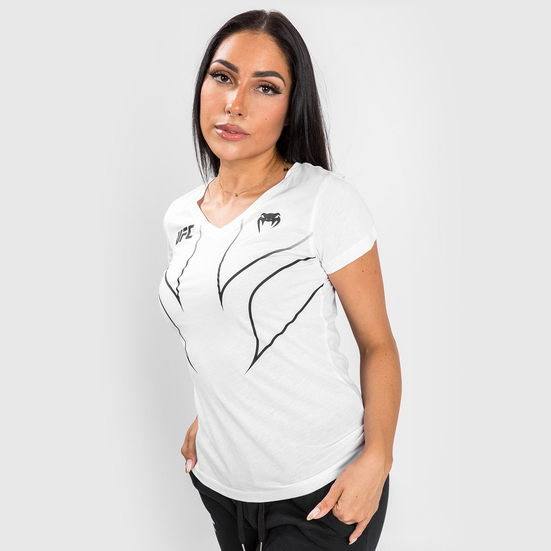 venum-ufc-fight-night-2-0-replica-frauen-t-shirt-wei image 1