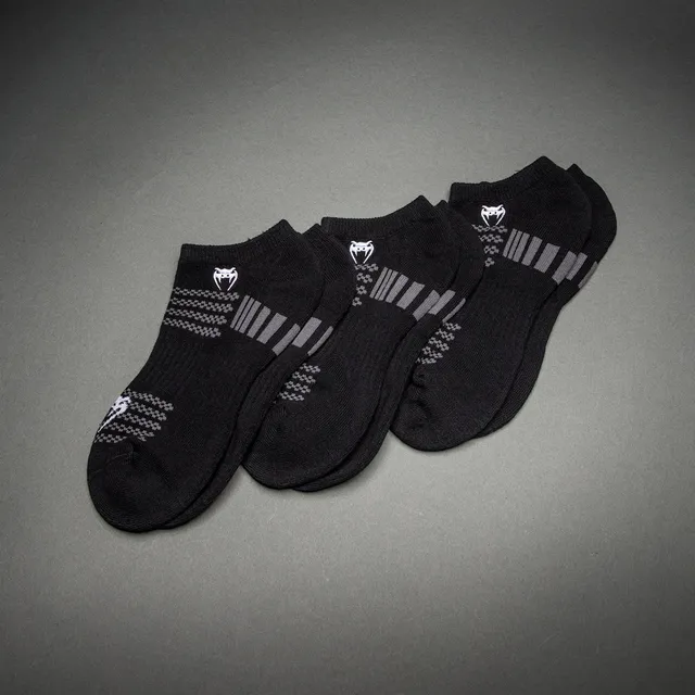 venum-vector-invisible-socken-3er-pack-schwarz-grau image 1