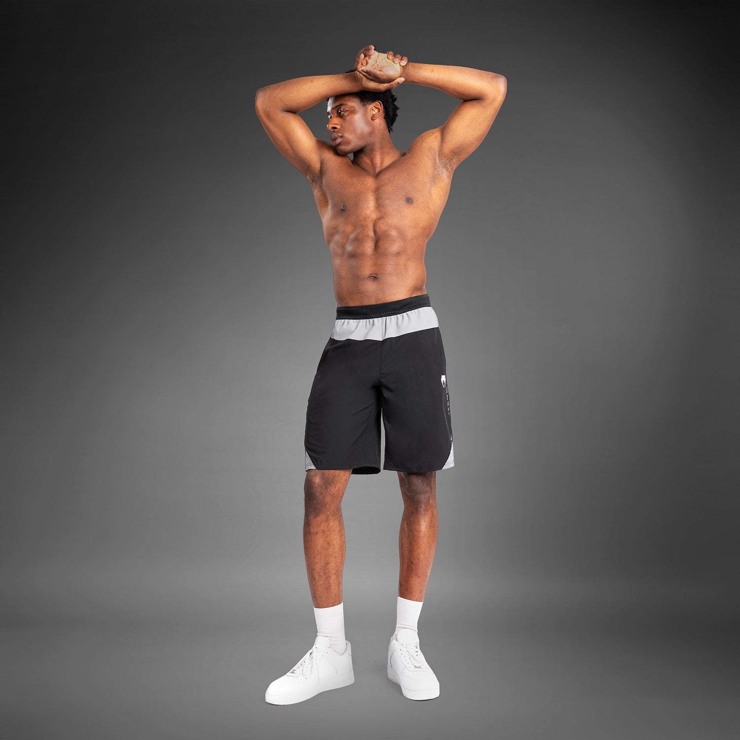 venum-tempest-herren-trainingsshorts-schwarz-grau image 6