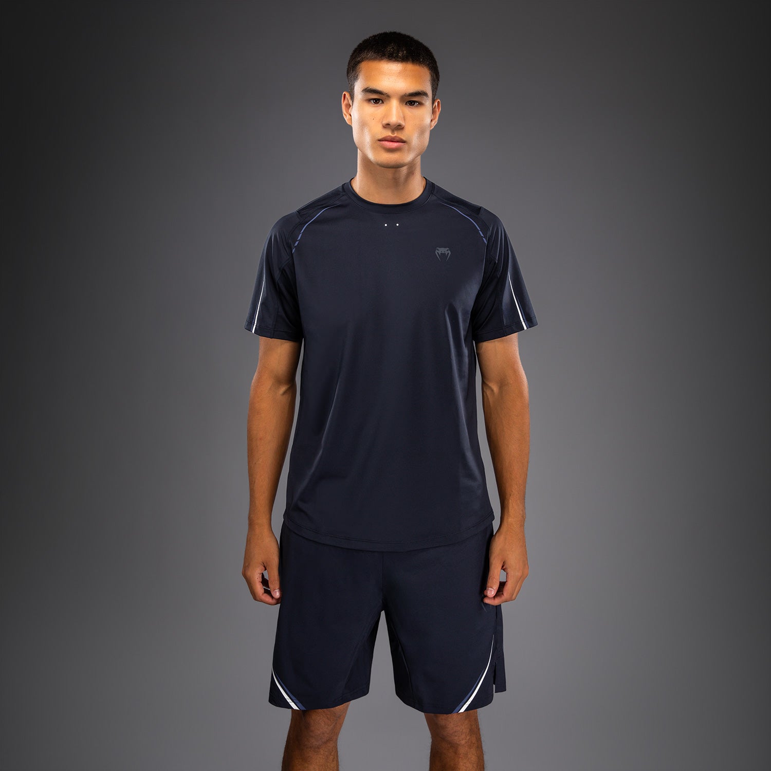 venum-g-core-dry-tech-t-shirt-herren-dunkelblau-wei image 1